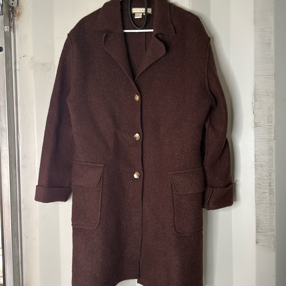 Brown Wool Jacket - image 1
